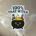 '100% That Witch' Sticker