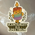 'Scentuality is a Spectrum' Sticker