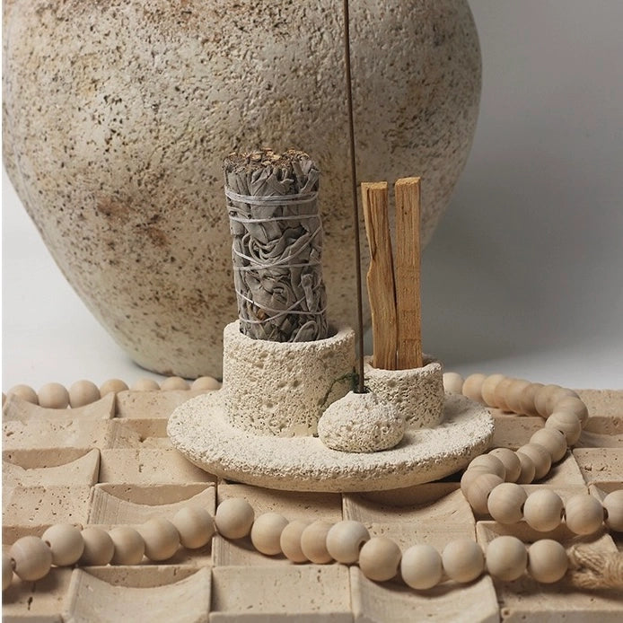 Handmade 4-in-1 Smudge Holder